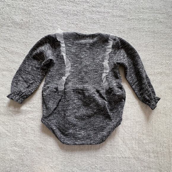 Tocoto Vintage Charcoal Bodysuit VGUC 18mo - Picture 7 of 7